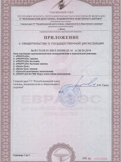 2015.03.25 Мурманск - Приложение к сертификату, Профили поливинилхлоридные системы Rehau.