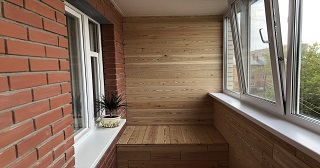 Отделка, остекление, утепление балконов в Мурманске от 208 руб. м/2.