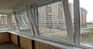 Остекление балкона Мурманск цена от 9874 руб. м/п. за 50 часов