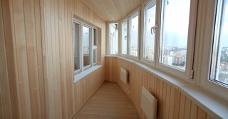 Отделка, остекление, утепление балконов в Мурманске от 208 руб. м/2.